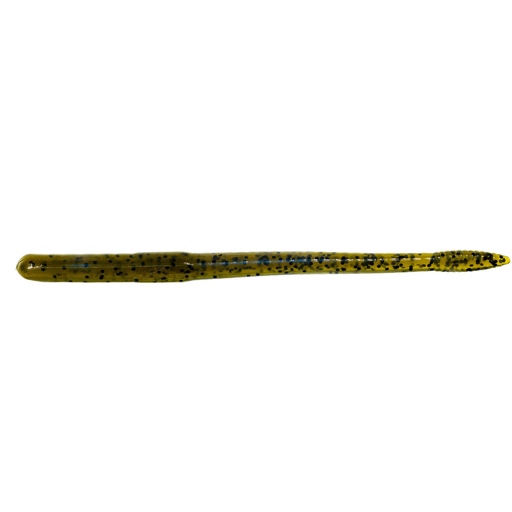 finesse worm fishing lure 6" MAGNUM Warrior Baits Finesse Worm (14 Pack)