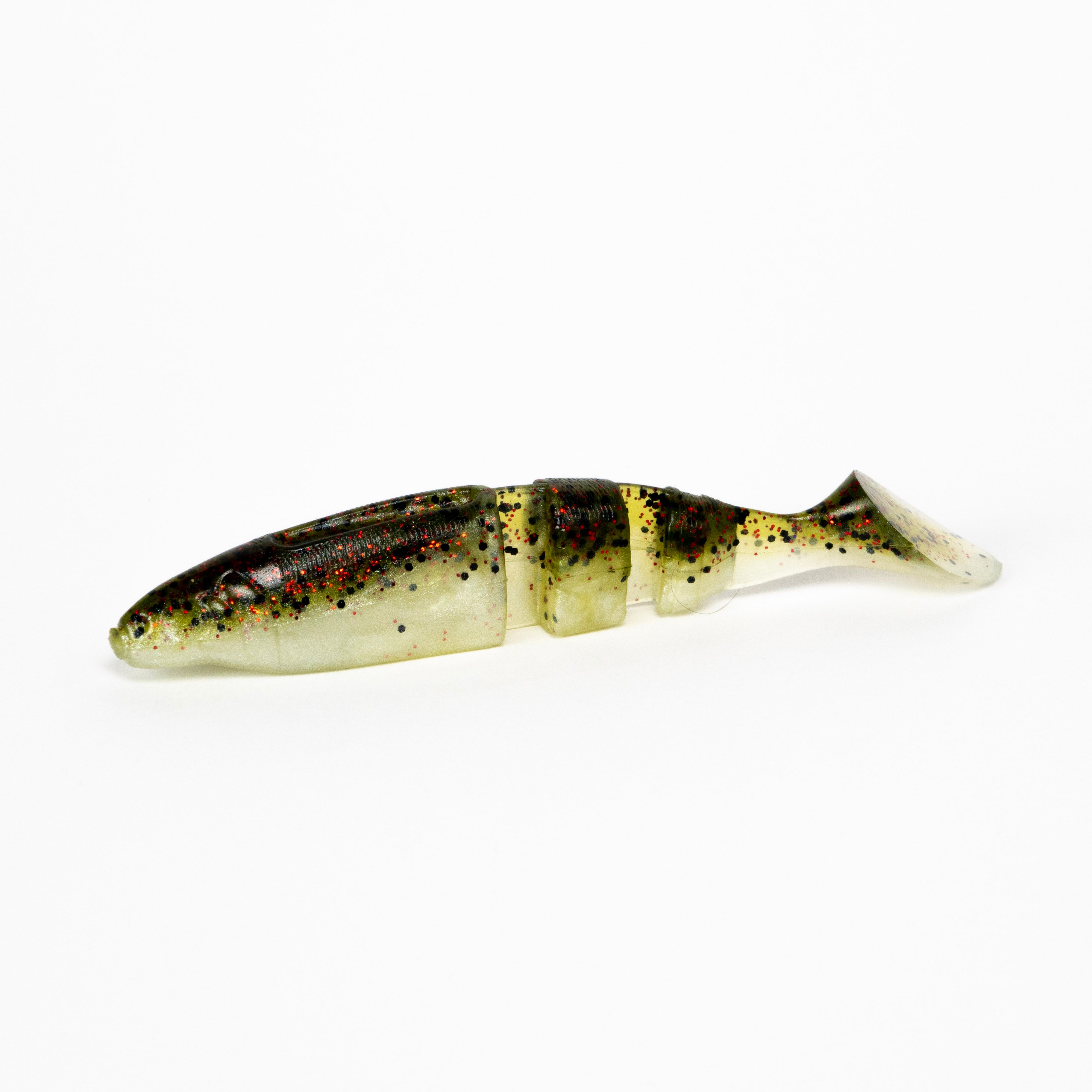 Lake Fork Trophy Lures Live Baby Shad Swimbait - Chartreuse Ice