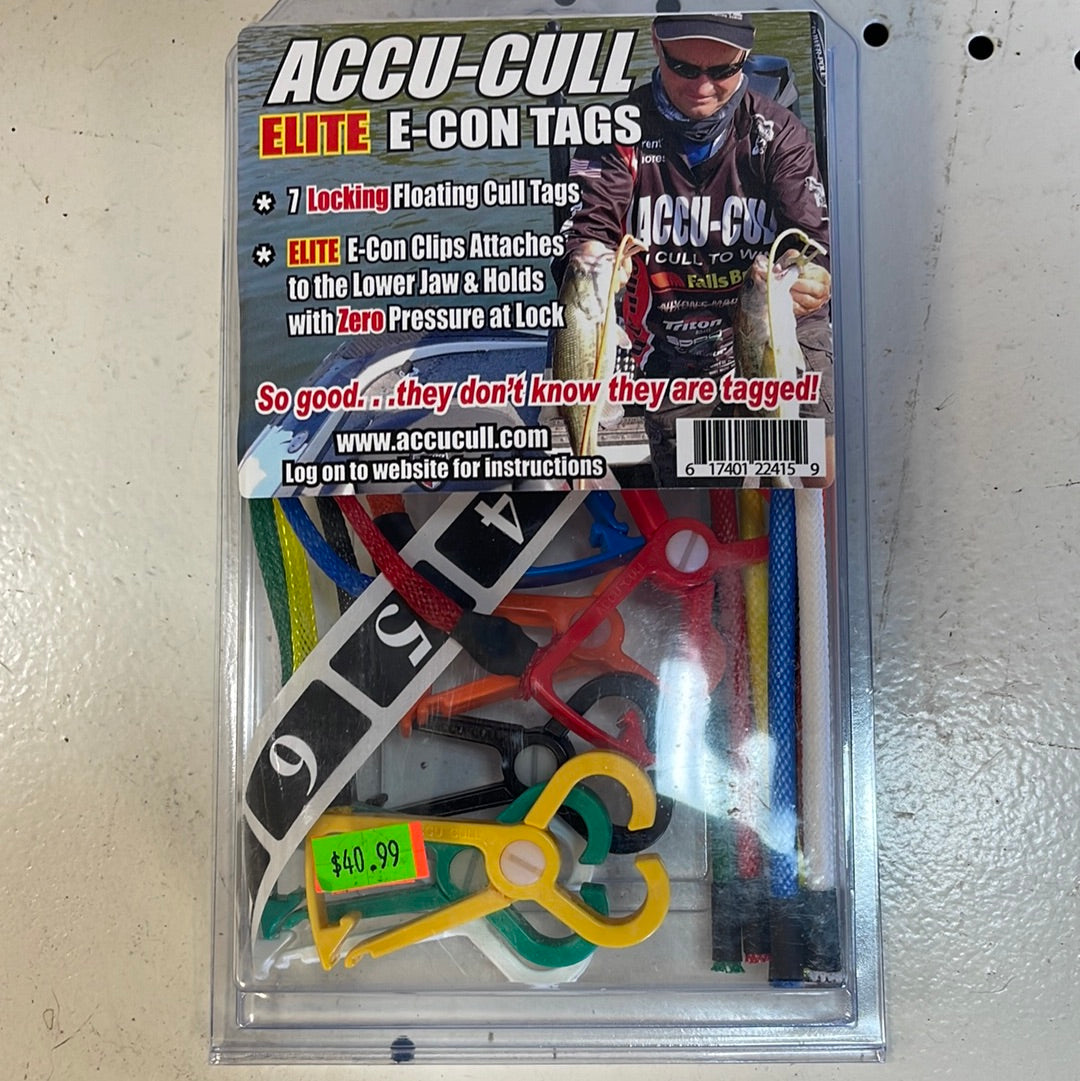 Accu-Cull Elite E-Con Tags – Lake Fork Lure Co.